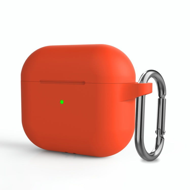Funda protectora de silicona gruesa para auriculares inalámbricos con gancho para AirPods 3 Funda protectora de silicona gruesa para auriculares inalámbricos con gancho para AirPods 3