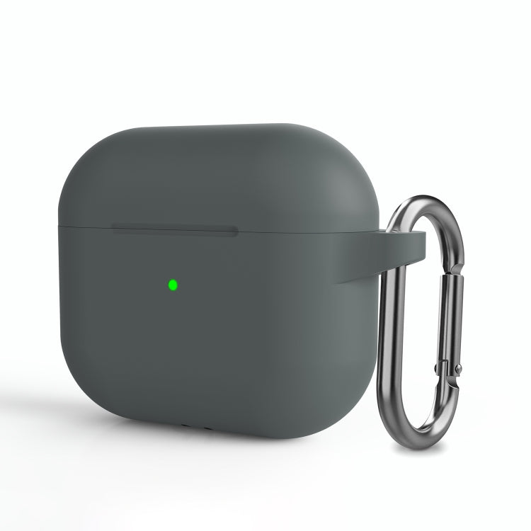 Funda protectora de silicona gruesa para auriculares inalámbricos con gancho para AirPods 3 Funda protectora de silicona gruesa para auriculares inalámbricos con gancho para AirPods 3