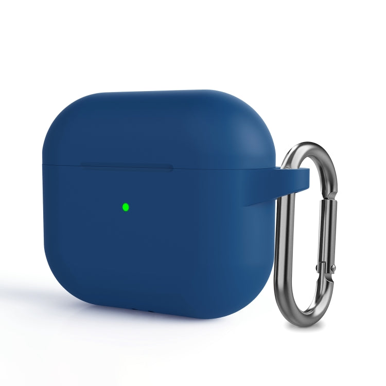 Funda protectora de silicona gruesa para auriculares inalámbricos con gancho para AirPods 3 Funda protectora de silicona gruesa para auriculares inalámbricos con gancho para AirPods 3