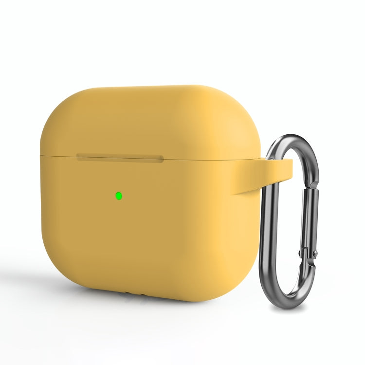 Funda protectora de silicona gruesa para auriculares inalámbricos con gancho para AirPods 3 Funda protectora de silicona gruesa para auriculares inalámbricos con gancho para AirPods 3