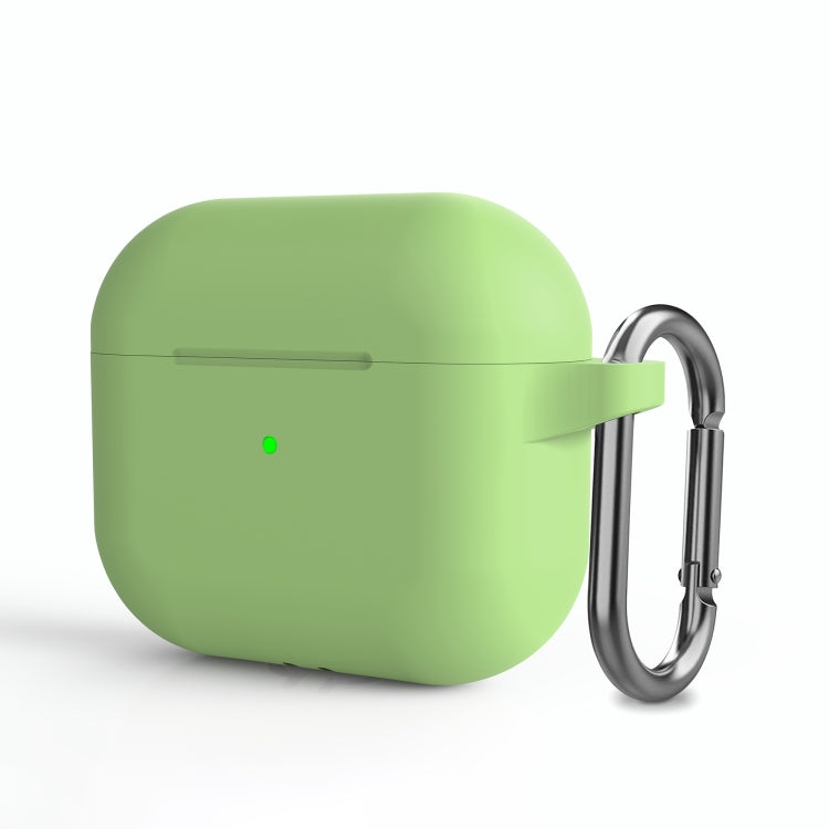 Funda protectora de silicona gruesa para auriculares inalámbricos con gancho para AirPods 3 Funda protectora de silicona gruesa para auriculares inalámbricos con gancho para AirPods 3