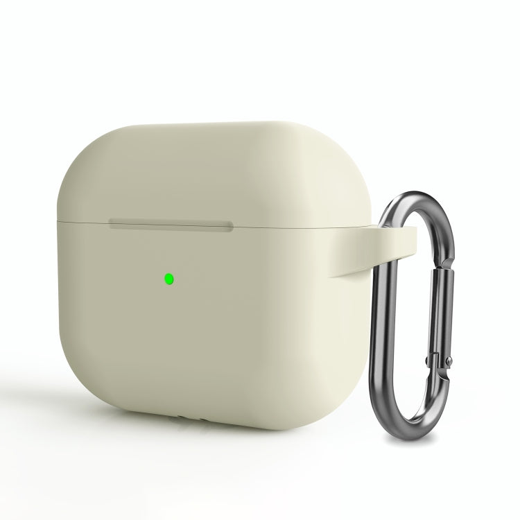 Funda protectora de silicona gruesa para auriculares inalámbricos con gancho para AirPods 3 Funda protectora de silicona gruesa para auriculares inalámbricos con gancho para AirPods 3
