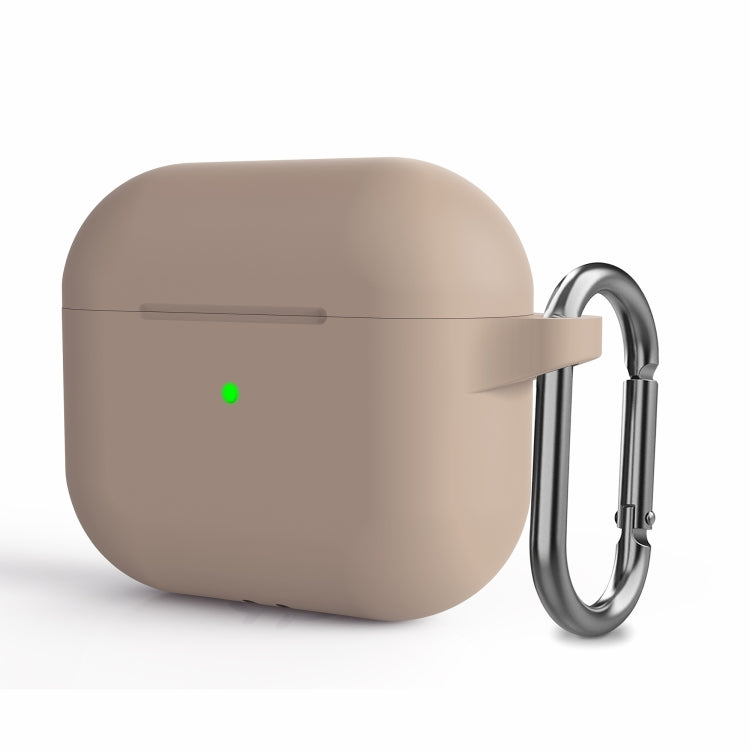 Funda protectora de silicona gruesa para auriculares inalámbricos con gancho para AirPods 3 Funda protectora de silicona gruesa para auriculares inalámbricos con gancho para AirPods 3