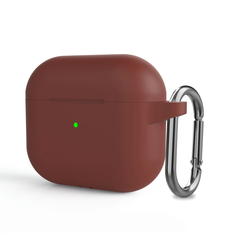 Funda protectora de silicona gruesa para auriculares inalámbricos con gancho para AirPods 3 Funda protectora de silicona gruesa para auriculares inalámbricos con gancho para AirPods 3