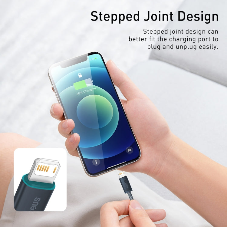 Baseus CALD000402 Dynamic Series 2.4A USB to 8 Pin Fast Charging Data Cable, 2m Baseus CALD000402 Dynamic Series 2.4A USB to 8 Pin Fast Charging Data Cable, 2m