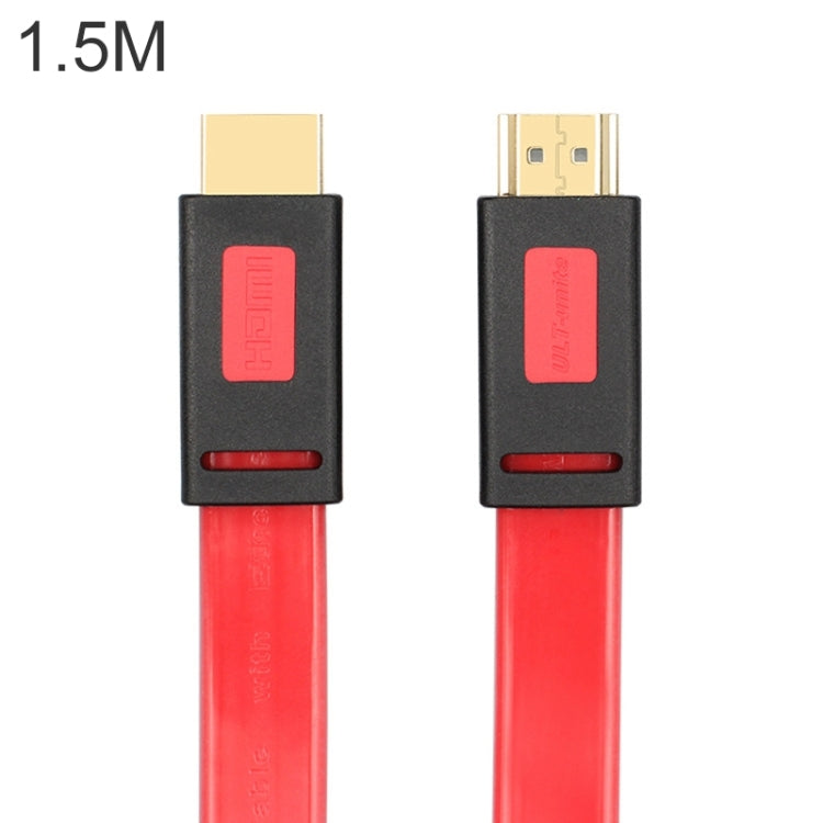 ULT-unite 4K Ultra HD Gold-plated HDMI to HDMI Flat Cable, 1m, 1.5m, 2m, 3m, 5m, 10m ULT-unite 4K Ultra HD Gold-plated HDMI to HDMI Flat Cable, 1m, 1.5m, 2m, 3m, 5m, 10m