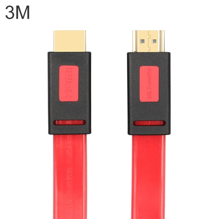ULT-unite 4K Ultra HD Gold-plated HDMI to HDMI Flat Cable, 1m, 1.5m, 2m, 3m, 5m, 10m ULT-unite 4K Ultra HD Gold-plated HDMI to HDMI Flat Cable, 1m, 1.5m, 2m, 3m, 5m, 10m
