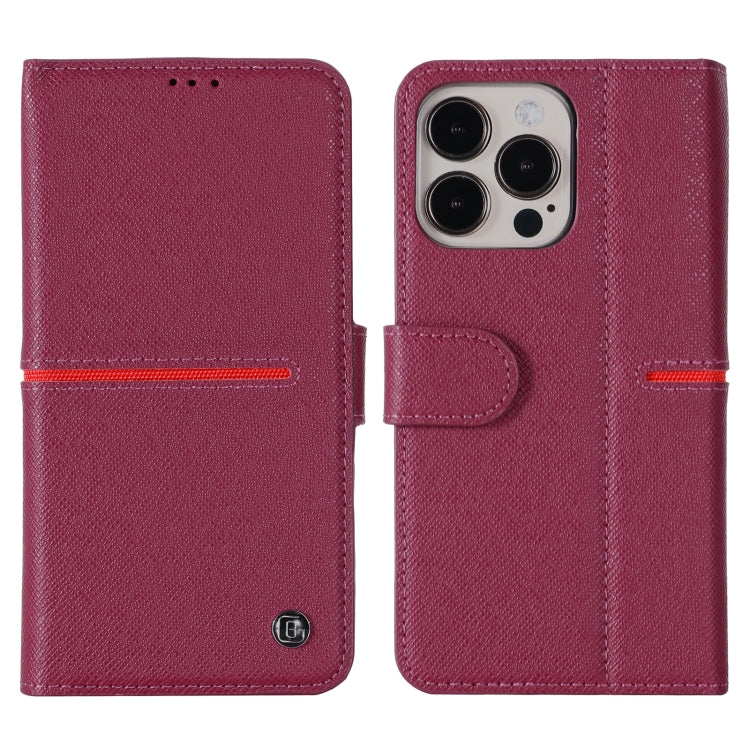 GEBEI Top-grain Leather Horizontal Flip Protective Case with Holder & Card Slots & Wallet & Photo Frame, For iPhone 13, For iPhone 13 Pro, For iPhone 13 Pro Max GEBEI Top-grain Leather Horizontal Flip Protective Case with Holder & Card Slots & Wallet & Photo Frame, For iPhone 13, For iPhone 13 Pro, For iPhone 13 Pro Max