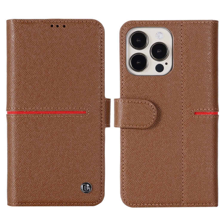 GEBEI Top-grain Leather Horizontal Flip Protective Case with Holder & Card Slots & Wallet & Photo Frame, For iPhone 13, For iPhone 13 Pro, For iPhone 13 Pro Max GEBEI Top-grain Leather Horizontal Flip Protective Case with Holder & Card Slots & Wallet & Photo Frame, For iPhone 13, For iPhone 13 Pro, For iPhone 13 Pro Max