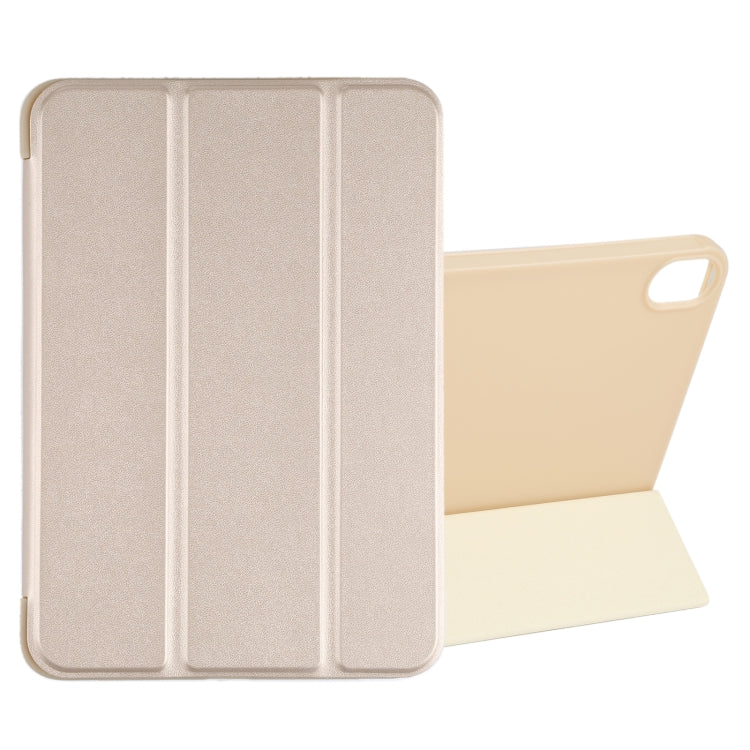 GEBEI Stoßfeste horizontale Flip-Tablet-Lederhülle mit dreifach klappbarem Halter, für iPad mini 2024 / mini 6 GEBEI Stoßfeste horizontale Flip-Tablet-Lederhülle mit dreifach klappbarem Halter, für iPad mini 2024 / mini 6