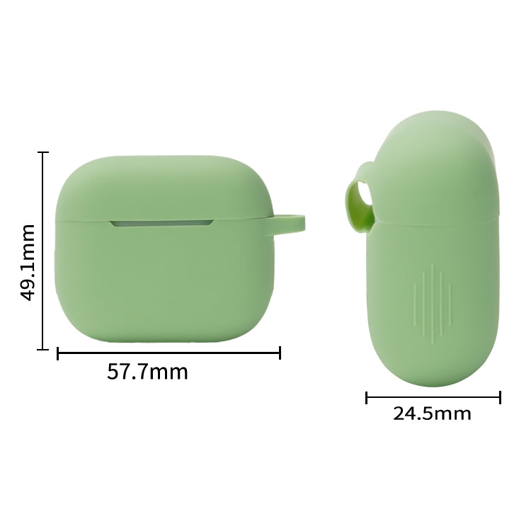 Funda protectora de silicona para auriculares inalámbricos con gancho para AirPods 3 Funda protectora de silicona para auriculares inalámbricos con gancho para AirPods 3