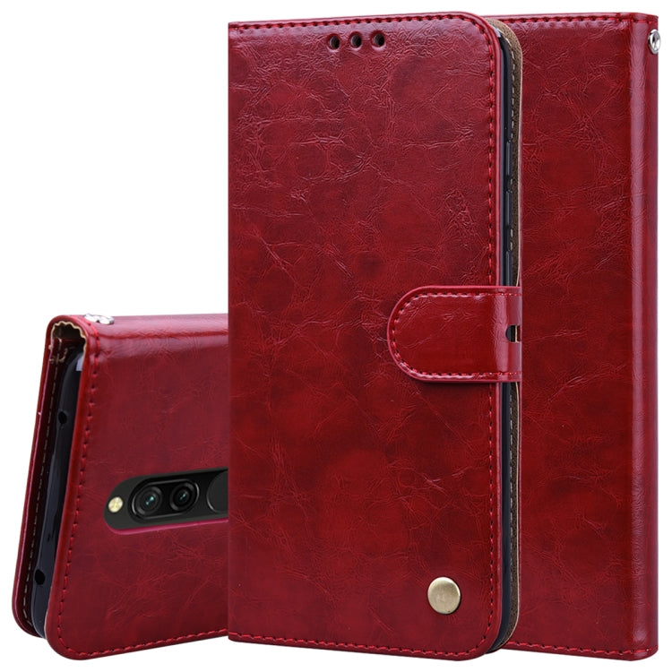 Business Style Oil Wax Texture Horizontal Flip Leather Case, with Holder & Card Slots & Wallet Business Style Oil Wax Texture Horizontal Flip Leather Case, with Holder & Card Slots & Wallet