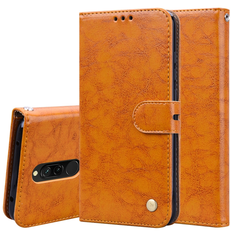 Business Style Oil Wax Texture Horizontal Flip Leather Case, with Holder & Card Slots & Wallet Business Style Oil Wax Texture Horizontal Flip Leather Case, with Holder & Card Slots & Wallet