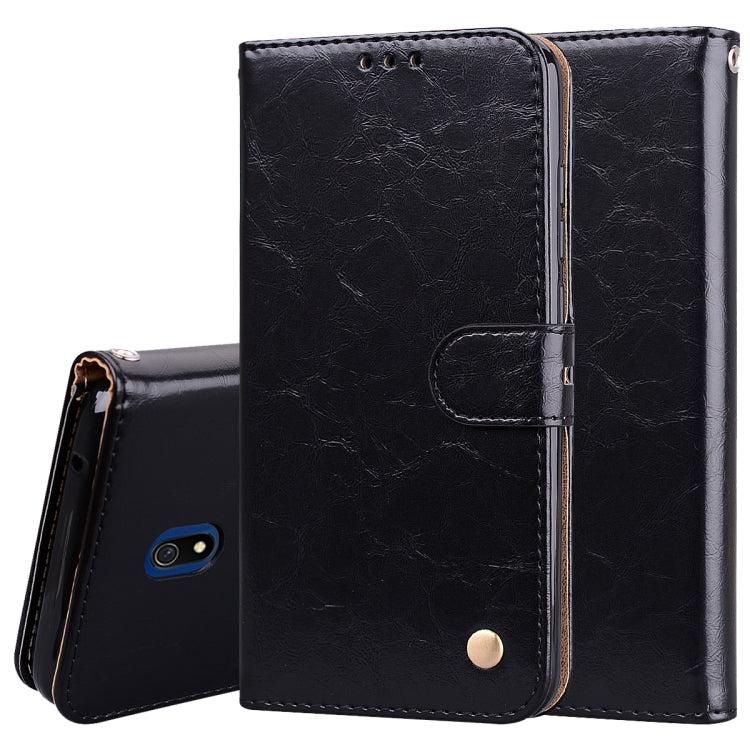 Business Style Oil Wax Texture Horizontal Flip Leather Case, with Holder & Card Slots & Wallet Business Style Oil Wax Texture Horizontal Flip Leather Case, with Holder & Card Slots & Wallet