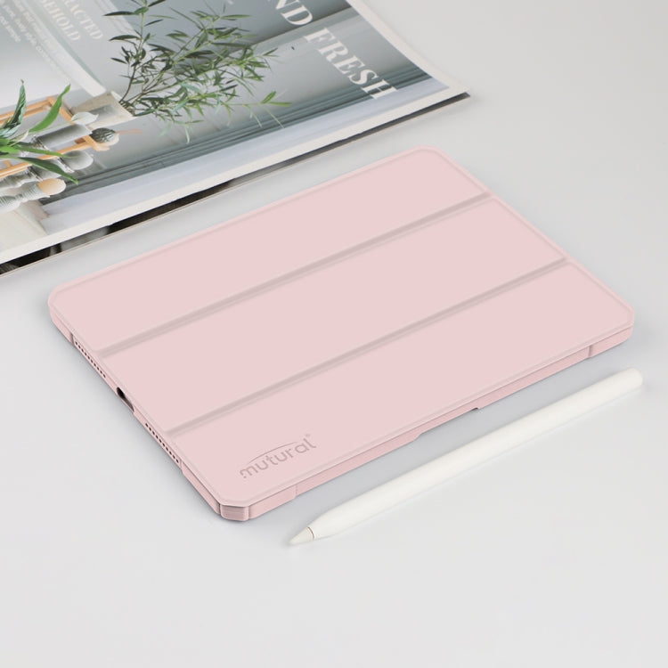Funda de cuero con tapa horizontal para tableta de la serie Mutural Pinyue con soporte, ranura para lápiz y función de suspensión/activación, para iPad mini 6/mini 2024 Funda de cuero con tapa horizontal para tableta de la serie Mutural Pinyue con soporte, ranura para lápiz y función de suspensión/activación, para iPad mini 6/mini 2024