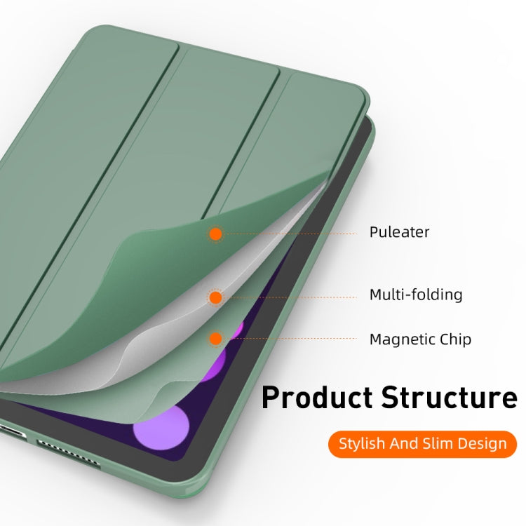 Funda de piel sintética mate de doble cara para tableta con soporte plegable en 3 direcciones y función de suspensión/activación, para iPad mini 2024/mini 6 Funda de piel sintética mate de doble cara para tableta con soporte plegable en 3 direcciones y función de suspensión/activación, para iPad mini 2024/mini 6