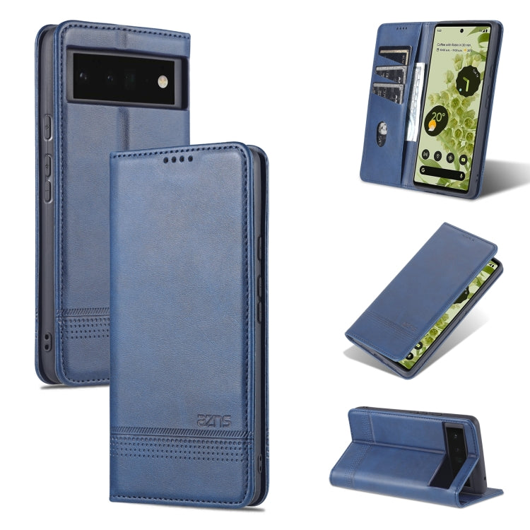 AZNS Magnetic Calf Texture Horizontal Flip Phone Leather Case, For Google Pixel 6, For Google Pixel 6 Pro, For Xiaomi Mi 11T / 11T Pro AZNS Magnetic Calf Texture Horizontal Flip Phone Leather Case, For Google Pixel 6, For Google Pixel 6 Pro, For Xiaomi Mi 11T / 11T Pro