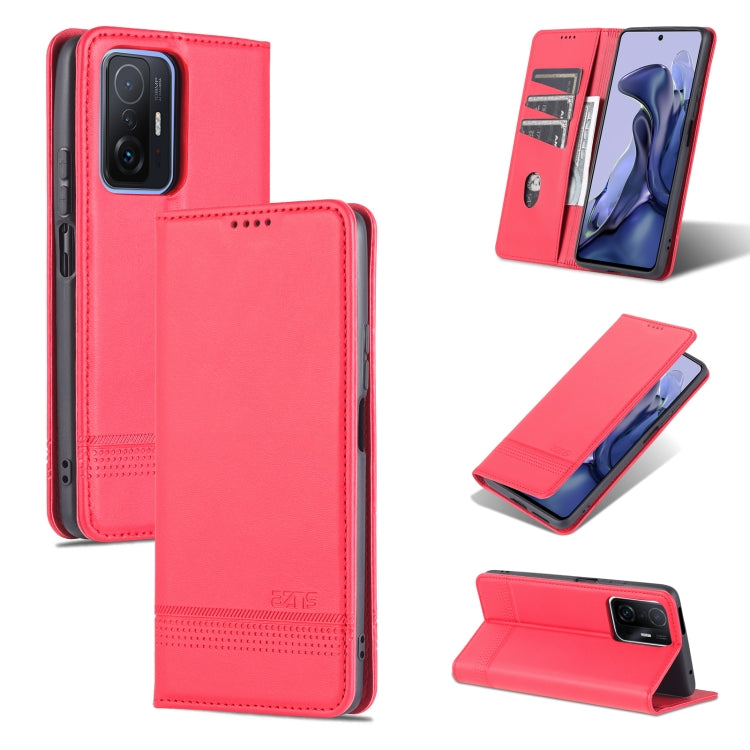 AZNS Magnetic Calf Texture Horizontal Flip Phone Leather Case, For Google Pixel 6, For Google Pixel 6 Pro, For Xiaomi Mi 11T / 11T Pro AZNS Magnetic Calf Texture Horizontal Flip Phone Leather Case, For Google Pixel 6, For Google Pixel 6 Pro, For Xiaomi Mi 11T / 11T Pro