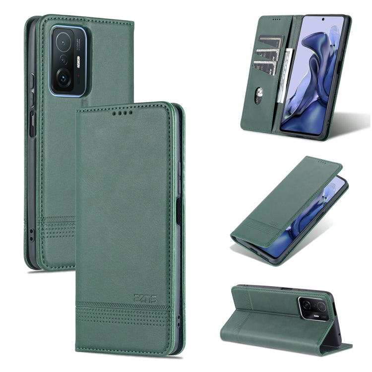 AZNS Magnetic Calf Texture Horizontal Flip Phone Leather Case, For Google Pixel 6, For Google Pixel 6 Pro, For Xiaomi Mi 11T / 11T Pro AZNS Magnetic Calf Texture Horizontal Flip Phone Leather Case, For Google Pixel 6, For Google Pixel 6 Pro, For Xiaomi Mi 11T / 11T Pro