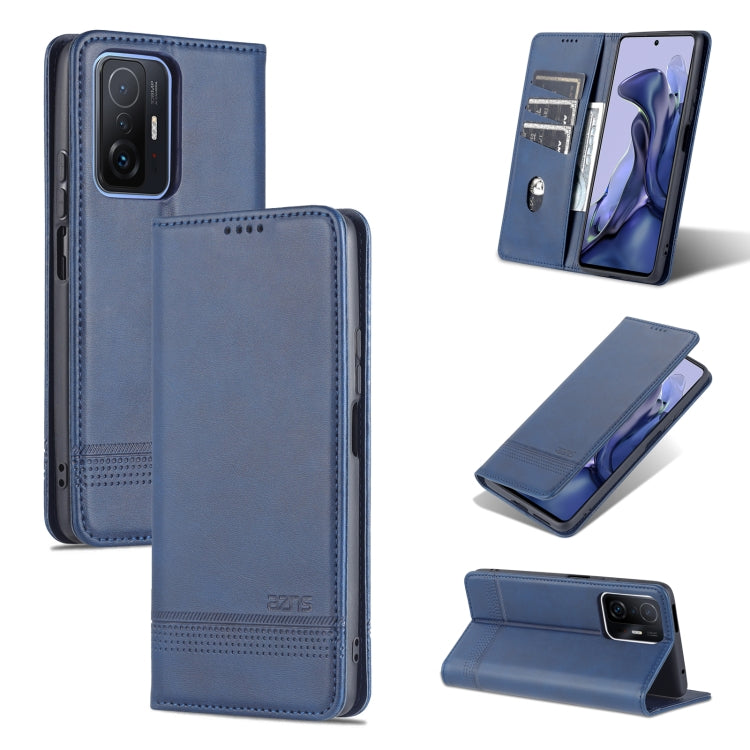 AZNS Magnetic Calf Texture Horizontal Flip Phone Leather Case, For Google Pixel 6, For Google Pixel 6 Pro, For Xiaomi Mi 11T / 11T Pro AZNS Magnetic Calf Texture Horizontal Flip Phone Leather Case, For Google Pixel 6, For Google Pixel 6 Pro, For Xiaomi Mi 11T / 11T Pro