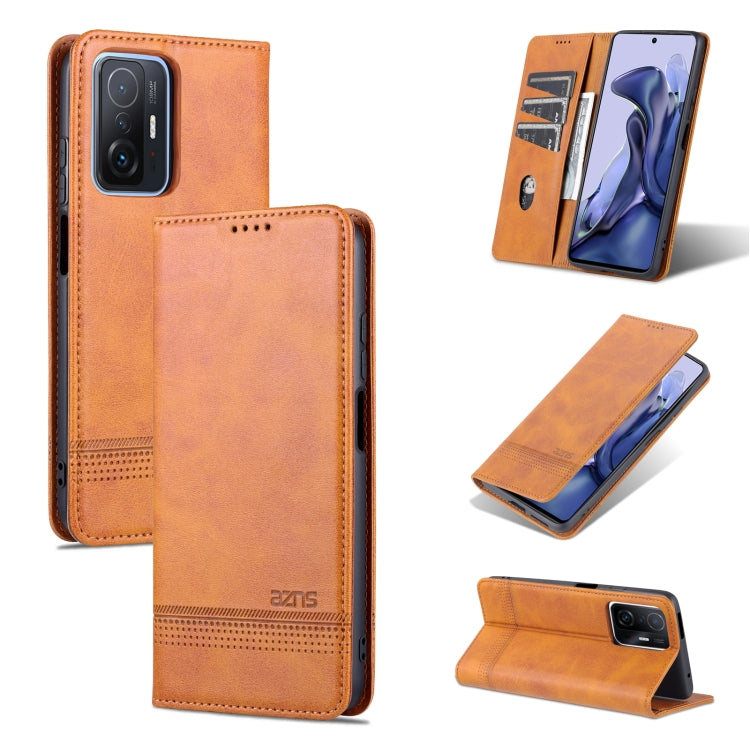 AZNS Magnetic Calf Texture Horizontal Flip Phone Leather Case, For Google Pixel 6, For Google Pixel 6 Pro, For Xiaomi Mi 11T / 11T Pro AZNS Magnetic Calf Texture Horizontal Flip Phone Leather Case, For Google Pixel 6, For Google Pixel 6 Pro, For Xiaomi Mi 11T / 11T Pro