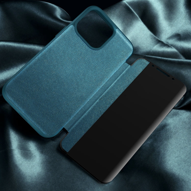 Magnetic Side Window View Shockproof Horizontal Flip Leather Case, For iPhone 13 Pro Max Magnetic Side Window View Shockproof Horizontal Flip Leather Case, For iPhone 13 Pro Max