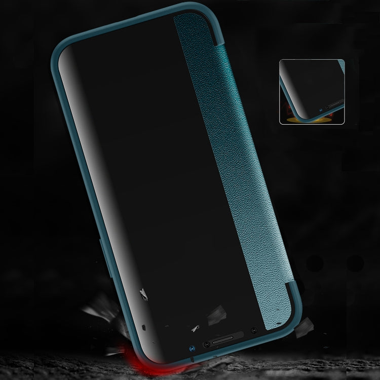 Magnetic Side Window View Shockproof Horizontal Flip Leather Case, For iPhone 13 Pro Max Magnetic Side Window View Shockproof Horizontal Flip Leather Case, For iPhone 13 Pro Max