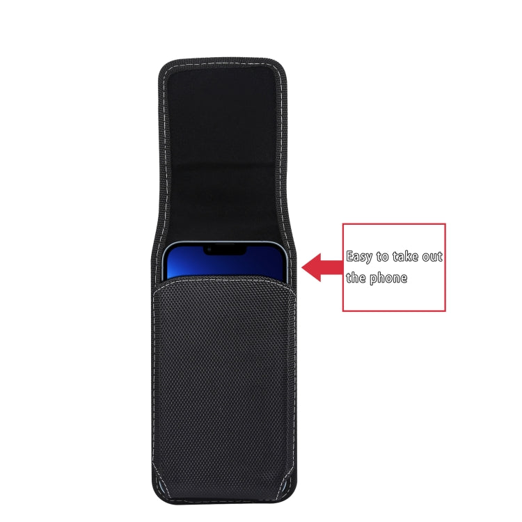 Magnetic Oxford Cloth Hanging Waist Phone Leather Case, For 5.8-6.1 inch Smartphones, For 6.5 inch Smartphones, For 6.7-6.9 inch Smartphones Magnetic Oxford Cloth Hanging Waist Phone Leather Case, For 5.8-6.1 inch Smartphones, For 6.5 inch Smartphones, For 6.7-6.9 inch Smartphones