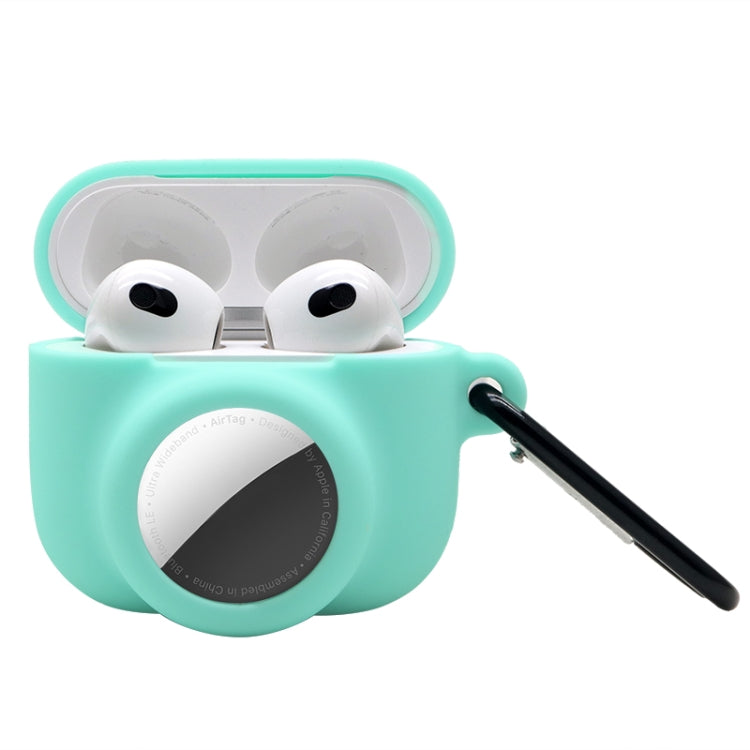 2 in 1 Shockproof Full Coverage Silicone Protective Case For AirPods 3 / AirTag, For AirPods 3 / AirTag 2 in 1 Shockproof Full Coverage Silicone Protective Case For AirPods 3 / AirTag, For AirPods 3 / AirTag