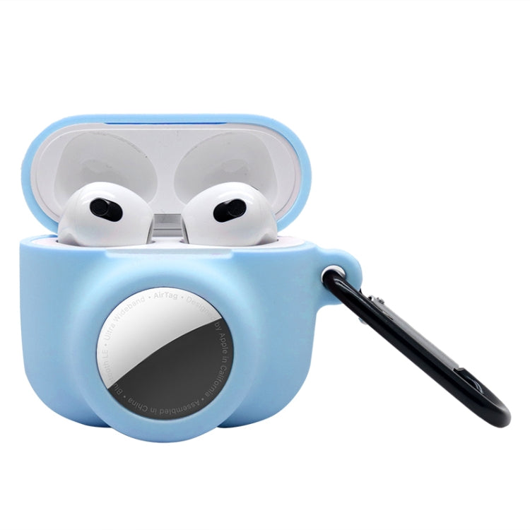 2 in 1 Shockproof Full Coverage Silicone Protective Case For AirPods 3 / AirTag, For AirPods 3 / AirTag 2 in 1 Shockproof Full Coverage Silicone Protective Case For AirPods 3 / AirTag, For AirPods 3 / AirTag