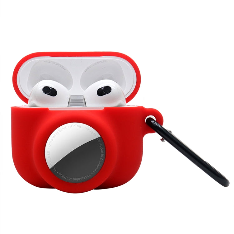 2 in 1 Shockproof Full Coverage Silicone Protective Case For AirPods 3 / AirTag, For AirPods 3 / AirTag 2 in 1 Shockproof Full Coverage Silicone Protective Case For AirPods 3 / AirTag, For AirPods 3 / AirTag
