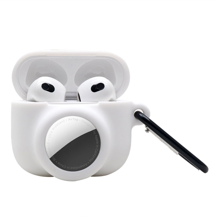 2 in 1 Shockproof Full Coverage Silicone Protective Case For AirPods 3 / AirTag, For AirPods 3 / AirTag 2 in 1 Shockproof Full Coverage Silicone Protective Case For AirPods 3 / AirTag, For AirPods 3 / AirTag