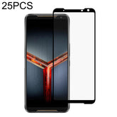 25 PCS Full Glue Full Cover Screen Protector Tempered Glass Film