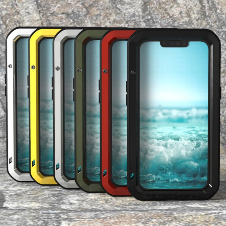 LOVE MEI Metal Shockproof Waterproof Dustproof Protective Phone Case, For iPhone 13 mini, For iPhone 13, For iPhone 13 Pro, For iPhone 13 Pro Max LOVE MEI Metal Shockproof Waterproof Dustproof Protective Phone Case, For iPhone 13 mini, For iPhone 13, For iPhone 13 Pro, For iPhone 13 Pro Max