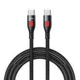 REMAX RC-195 Lesu Series PD 65W USB-C / Type-C to USB-C / Type-C Fast Charging Data Cable, Cable Length: 1m