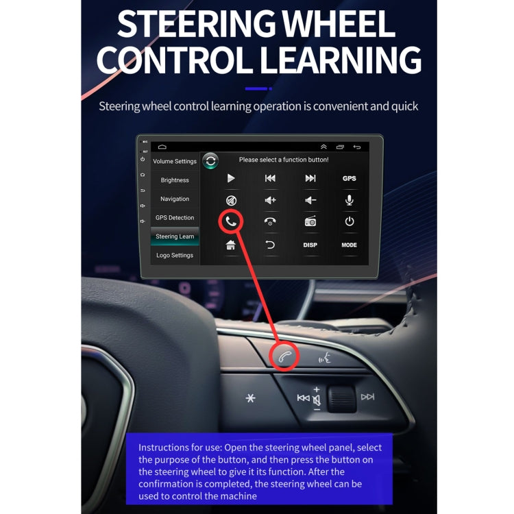 S-9090 9 inch HD Screen Car Android Player GPS Navigation Bluetooth Touch Radio, Support Mirror Link & FM & WIFI & Steering Wheel Control S-9090 9 inch HD Screen Car Android Player GPS Navigation Bluetooth Touch Radio, Support Mirror Link & FM & WIFI & Steering Wheel Control