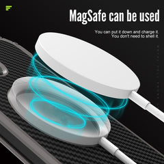 R-JUST RJ51 - Funda protectora de metal hueca a prueba de golpes para iPhone 12/12 Pro, iPhone 12 Pro Max