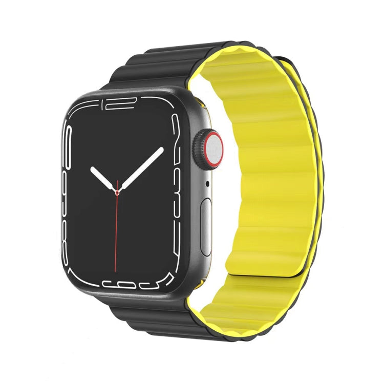 Mutural Moran Series Liquid Silicone Magnetic Strap Watchband For Apple Watch Series, 7 41mm / 6&SE&5&4 40mm / 3&2&1 38mm, 7 45mm / 6&SE&5&4 44mm / 3&2&1 42mm Mutural Moran Series Liquid Silicone Magnetic Strap Watchband For Apple Watch Series, 7 41mm / 6&SE&5&4 40mm / 3&2&1 38mm, 7 45mm / 6&SE&5&4 44mm / 3&2&1 42mm