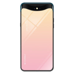 Farbverlauf-Glasgehäuse, für OPPO K1 / R15X, für OPPO R17, für OPPO Reno, für Galaxy S8