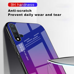 Gradient Color Glass Case