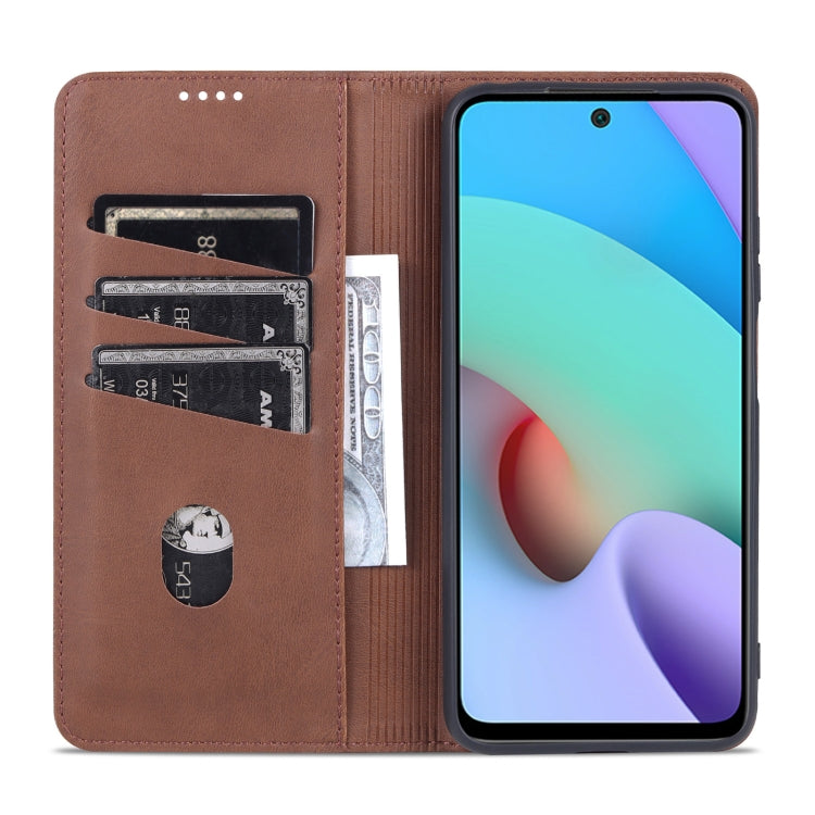AZNS Magnetic Calf Texture Horizontal Flip Leather Phone Case with Card Slots & Holder & Wallet, For Xiaomi Redmi Note 11 AZNS Magnetic Calf Texture Horizontal Flip Leather Phone Case with Card Slots & Holder & Wallet, For Xiaomi Redmi Note 11
