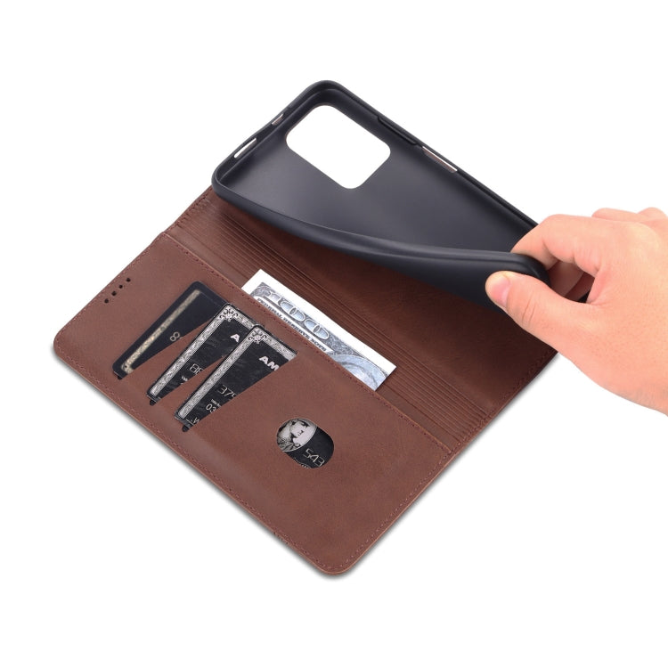 AZNS Magnetic Calf Texture Horizontal Flip Leather Phone Case with Card Slots & Holder & Wallet, For Xiaomi Redmi Note 11 AZNS Magnetic Calf Texture Horizontal Flip Leather Phone Case with Card Slots & Holder & Wallet, For Xiaomi Redmi Note 11
