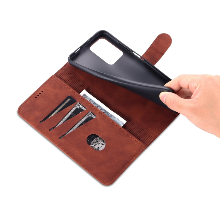 AZNS Skin Feel Calf Texture Horizontal Flip Leather Phone Case with Card Slots & Holder & Wallet, For Xiaomi Redmi Note 11 / Poco M4 Pro 5G AZNS Skin Feel Calf Texture Horizontal Flip Leather Phone Case with Card Slots & Holder & Wallet, For Xiaomi Redmi Note 11 / Poco M4 Pro 5G