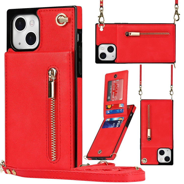 Cross-body Zipper Square Phone Case with Holder, For iPhone 13 mini, For iPhone 13, For iPhone 13 Pro, For iPhone 13 Pro Max Cross-body Zipper Square Phone Case with Holder, For iPhone 13 mini, For iPhone 13, For iPhone 13 Pro, For iPhone 13 Pro Max