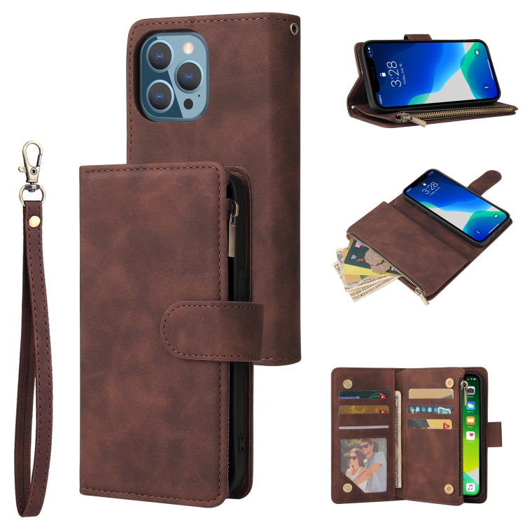 Multifunctional Phone Leather Case with Card Slot & Holder & Zipper Wallet & Photo Frame, For iPhone 13 mini, For iPhone 13, For iPhone 13 Pro, For iPhone 13 Pro Max Multifunctional Phone Leather Case with Card Slot & Holder & Zipper Wallet & Photo Frame, For iPhone 13 mini, For iPhone 13, For iPhone 13 Pro, For iPhone 13 Pro Max
