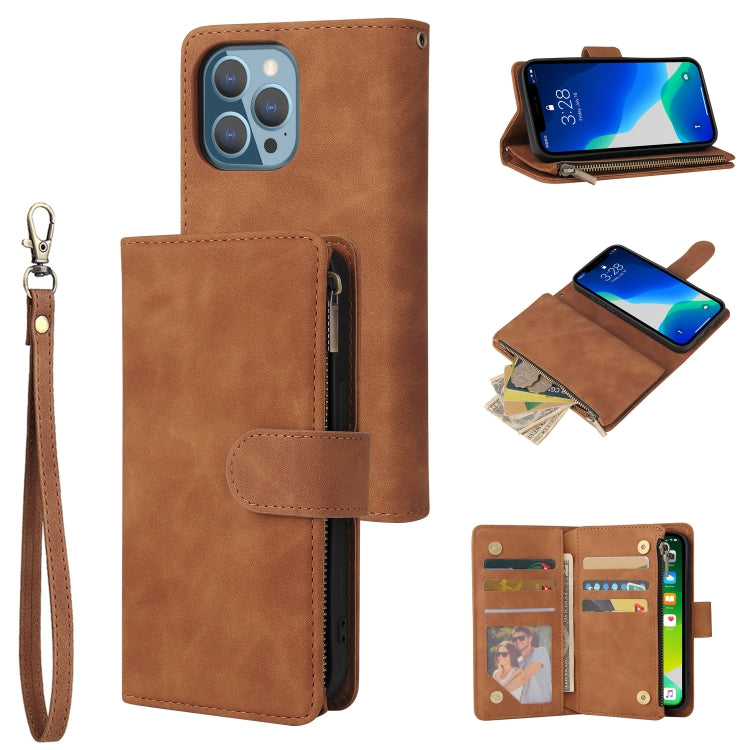 Multifunctional Phone Leather Case with Card Slot & Holder & Zipper Wallet & Photo Frame, For iPhone 13 mini, For iPhone 13, For iPhone 13 Pro, For iPhone 13 Pro Max Multifunctional Phone Leather Case with Card Slot & Holder & Zipper Wallet & Photo Frame, For iPhone 13 mini, For iPhone 13, For iPhone 13 Pro, For iPhone 13 Pro Max
