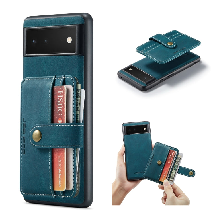 JEEHOOD RFID Blocking Anti-Theft Wallet Phone Case, For Google Pixel 6, For Google Pixel 6 Pro JEEHOOD RFID Blocking Anti-Theft Wallet Phone Case, For Google Pixel 6, For Google Pixel 6 Pro