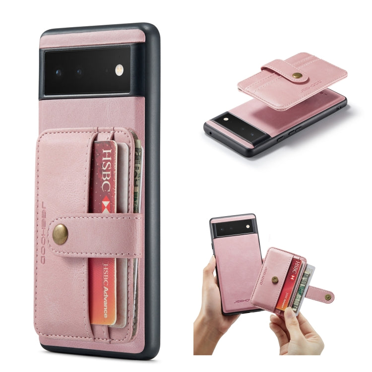 JEEHOOD RFID Blocking Anti-Theft Wallet Phone Case, For Google Pixel 6, For Google Pixel 6 Pro JEEHOOD RFID Blocking Anti-Theft Wallet Phone Case, For Google Pixel 6, For Google Pixel 6 Pro