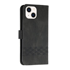 Cubic Skin Feel Flip Leather Phone Case, For iPhone 13 mini, For iPhone 13, For iPhone 13 Pro, For iPhone 13 Pro Max