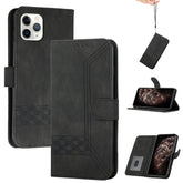 Cubic Skin Feel Flip Leather Phone Case, For iPhone 11 Pro, For iPhone 11 Pro Max, For iPhone X / XS, For iPhone XR